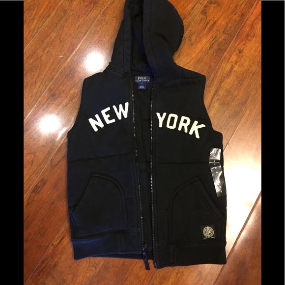 polo ralph lauren hooded vest